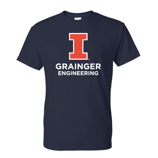 Grainger Engineering: Unisex Block I T-Shirt in Navy